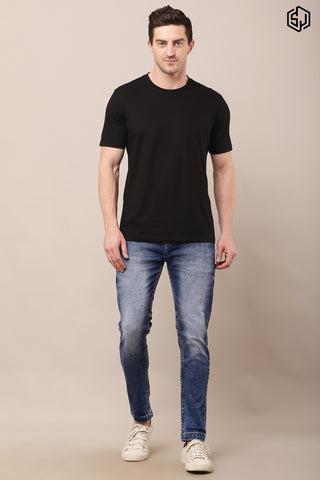 MEN’S Elegance Deep Blue Slim Fit Jeans MEN’S Elegance Deep Blue Slim Fit Jeans