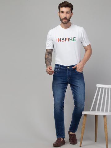 MEN’S 180002 Elegance Blue Narrow Fit Jeans MEN’S 180002 Elegance Blue Narrow Fit Jeans