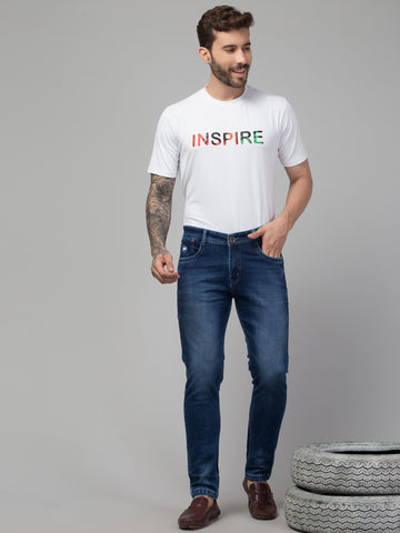 MEN’S Elegance Blue Narrow Fit Jeans MEN’S Elegance Blue Narrow Fit Jeans