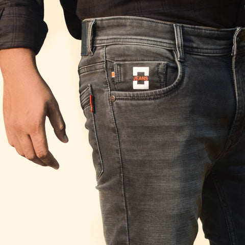 C .Black Slim Fit Jeans