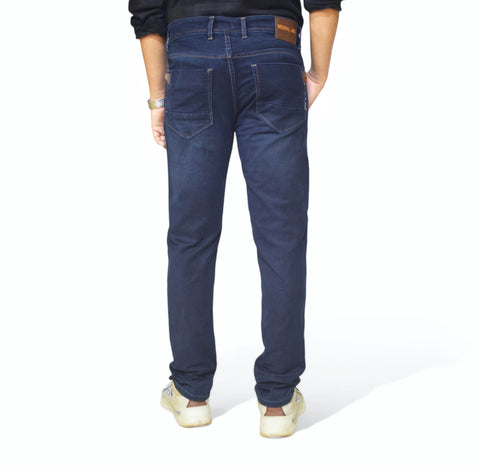 C .Blue Slim Fit Casual Jeans