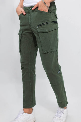 Outlander Olive Green Cargo Pant