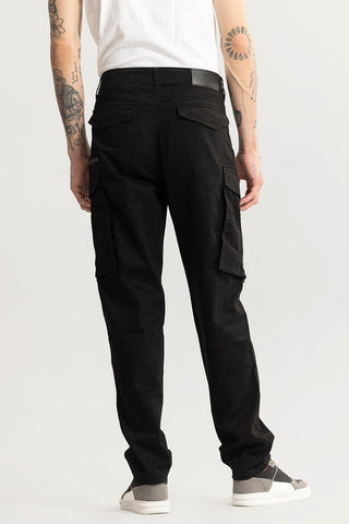 Outlander Black Cargo Pant