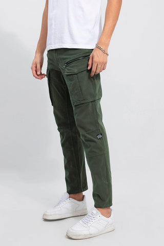 Outlander Olive Green Cargo Pant