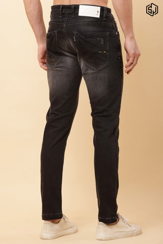 MEN’S Classic Dark Grey Slim Fit Jeans