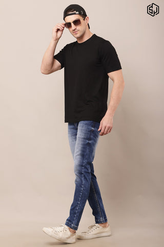 MEN’S Elegance Deep Blue Slim Fit Jeans
