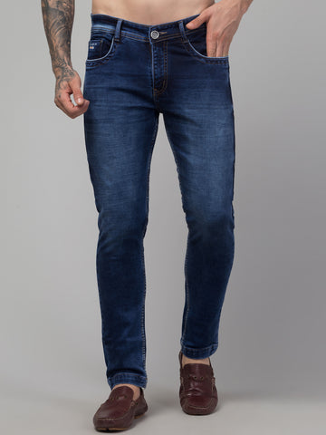 MEN’S 100002 Elegance Blue Slim Fit Jeans