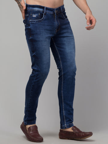 MEN’S 100002 Elegance Blue Slim Fit Jeans