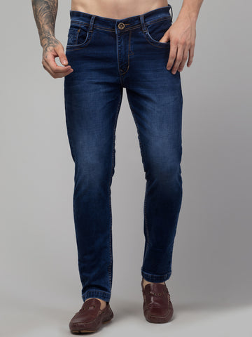 MEN’S 130002 Elegance Blue Slim Fit Jeans