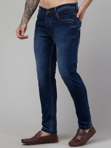 MEN’S 130002 Elegance Blue Slim Fit Jeans