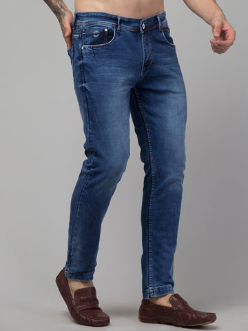 MEN’S Elegance Blue Slim Fit Jeans 270002