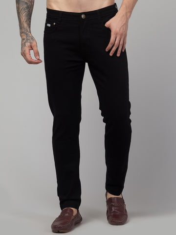 MEN’S 300001 Classic Black Slim Fit Jeans