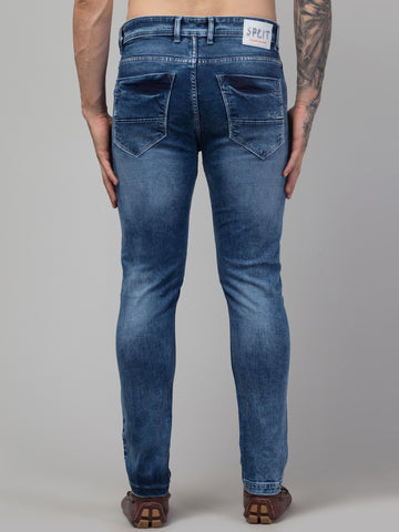 MEN’S 110002 Elegance Blue Tapered Fit Jeans