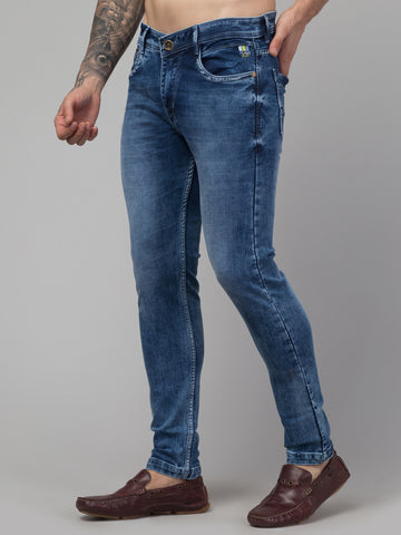 MEN’S 110002 Elegance Blue Tapered Fit Jeans