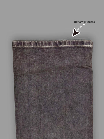 Men’s Grey Washed Straight Fit Denim Jeans – Premium Stretch Casual Wear