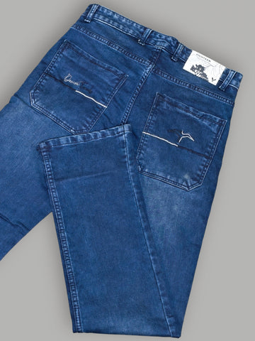 Men’s Dark Blue Straight Fit Jeans