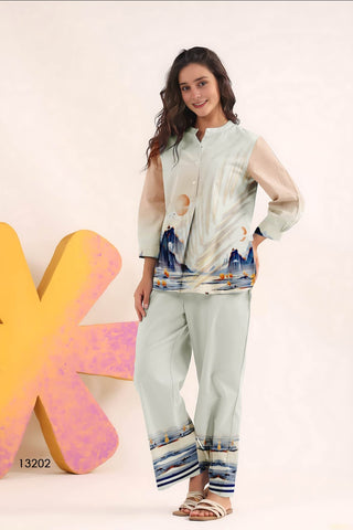 Tranquil Moonrise Co-Ord Set