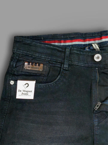 Men's Black Wash Slim Fit Stretch Jeans
