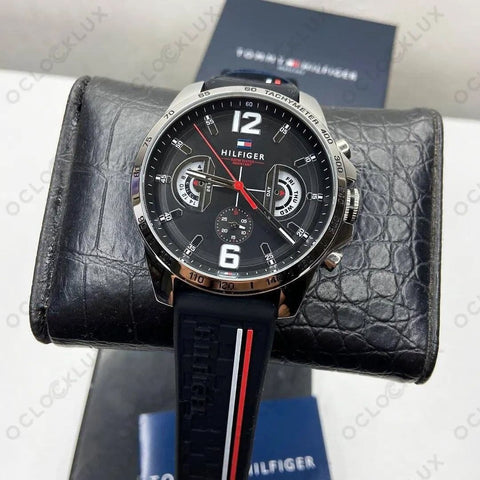 Tommy Hilfiger Multifunction Black Dial Men's Watch