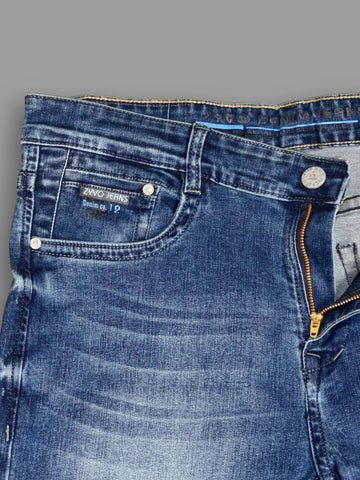 ZYVO Men's Premium Denim Slim Fit Jeans - Vintage Wash Trekyoo