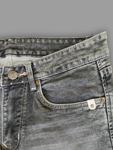 MEN’S  Washed Grey Slim Fit Jeans