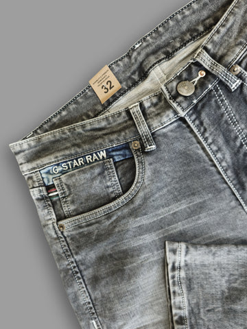 MEN’S  Washed Grey Slim Fit Jeans