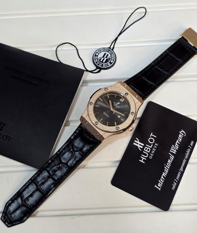 Hublot Fusion King Gold 7A – Luxury Men’s Watch