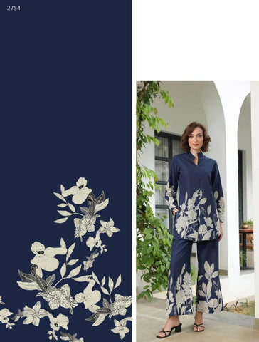 Midnight Botanical Co-Ord Set