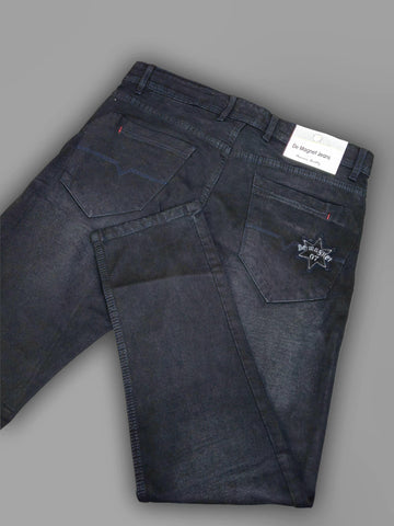 Men's Black Wash Slim Fit Stretch Jeans