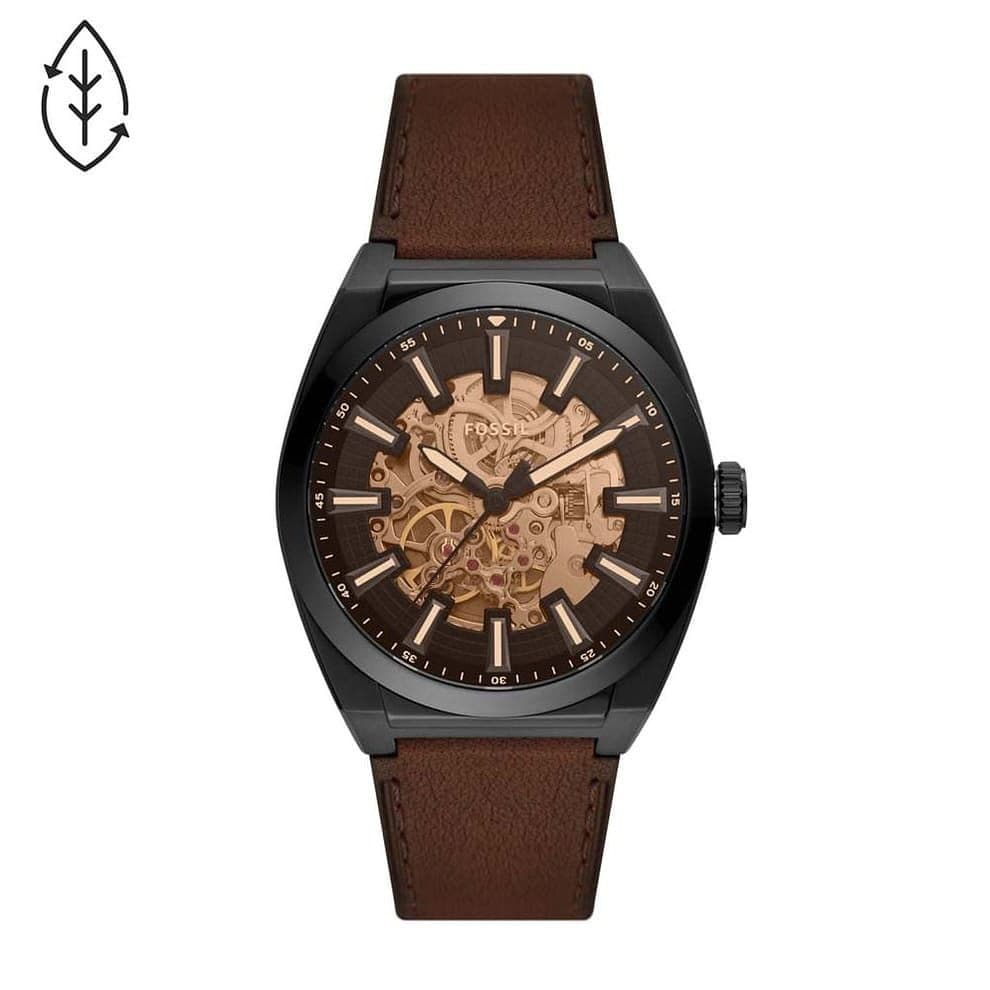 Fossil Modern Machine Everett ME3207 – Automatic Skeleton Watch for Men