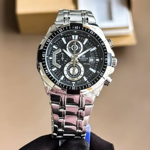 Casio Edifice EFR-539 | Premium Chronograph Watch for Men | Stainless Steel