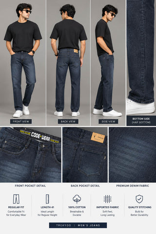 Men’s Dark Indigo Slim Fit Jeans