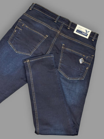 Men’s Rich Dark Blue Slim Fit Jeans
