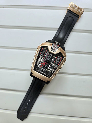 Hublot Bugatti Edition – Black & Gold Hypercar Timepiece for men's