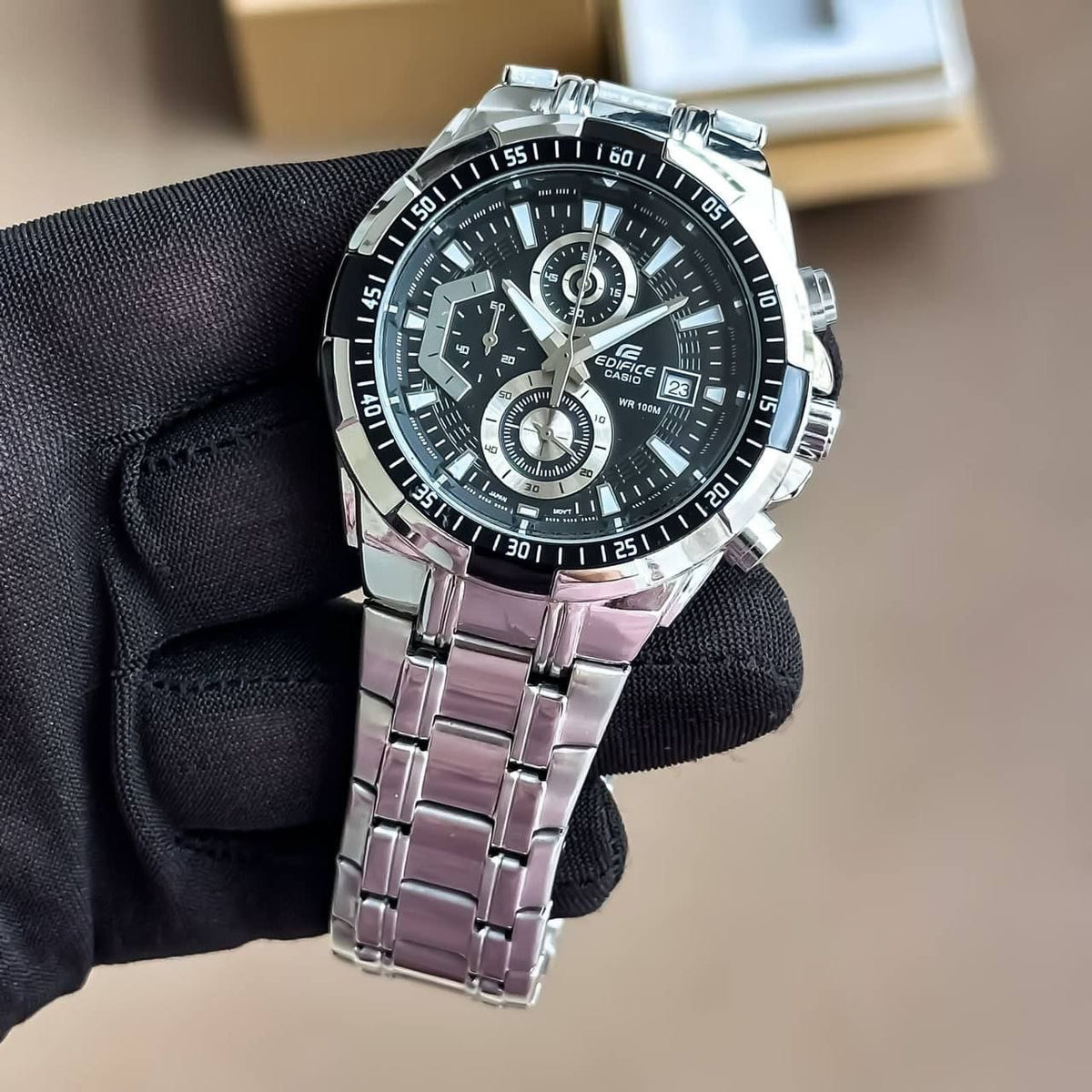 Casio Edifice EFR-539 | Premium Chronograph Watch for Men | Stainless Steel