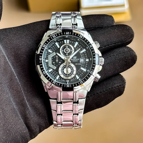 Casio Edifice EFR-539 Chronograph Men's Stainless Steel Watch – Premium 7A Quality